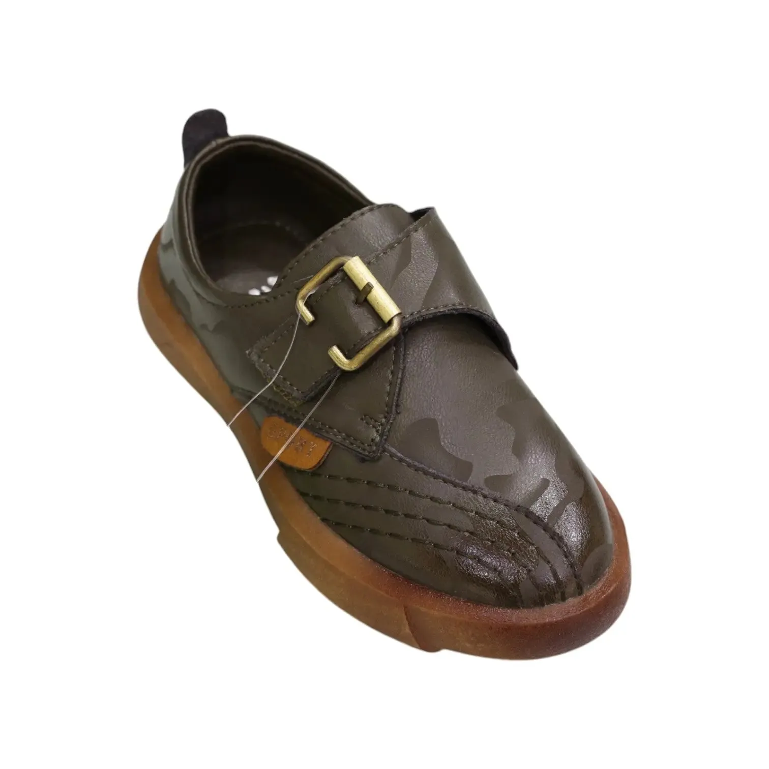 Buckle Strap Loafers Shoes