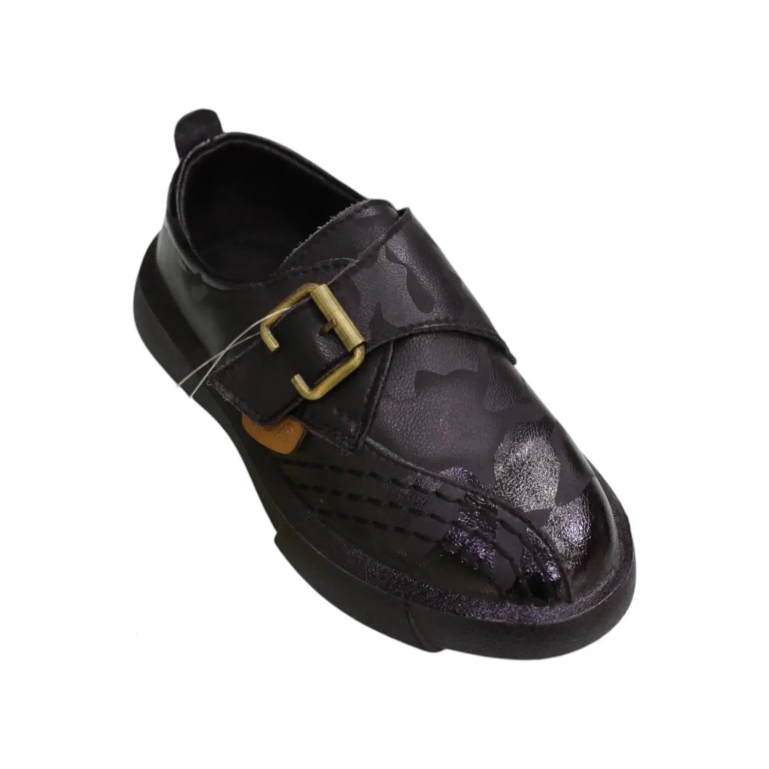 Buckle Strap Loafers 