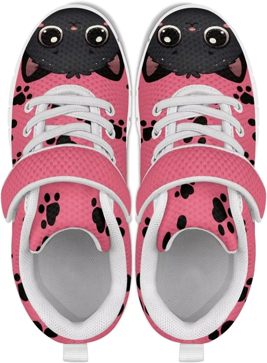 GOSTONG Kids Tennis Shoes Breathable Mesh Sports Running Sneakers Boys Girls Non Slip Comfort Travel Walking Shoes US 11-15