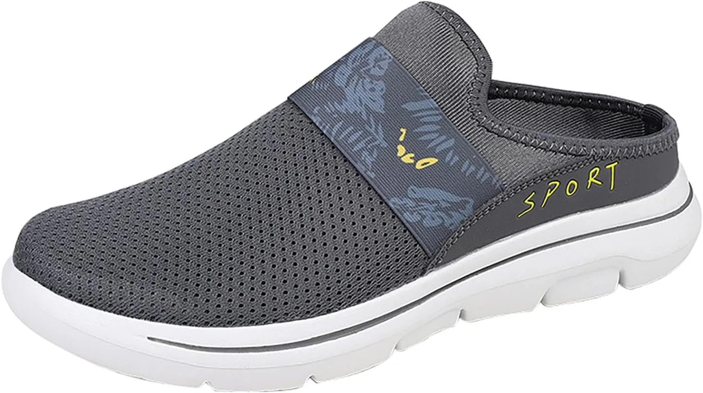 Mules for Women 2025 Backless Walking Sneakers Mens Casual Shoes Sports Casual Tennis Shoes Men Shoes Sneakers Steel Toe Tennis Shoe Loafers Dress Shoe