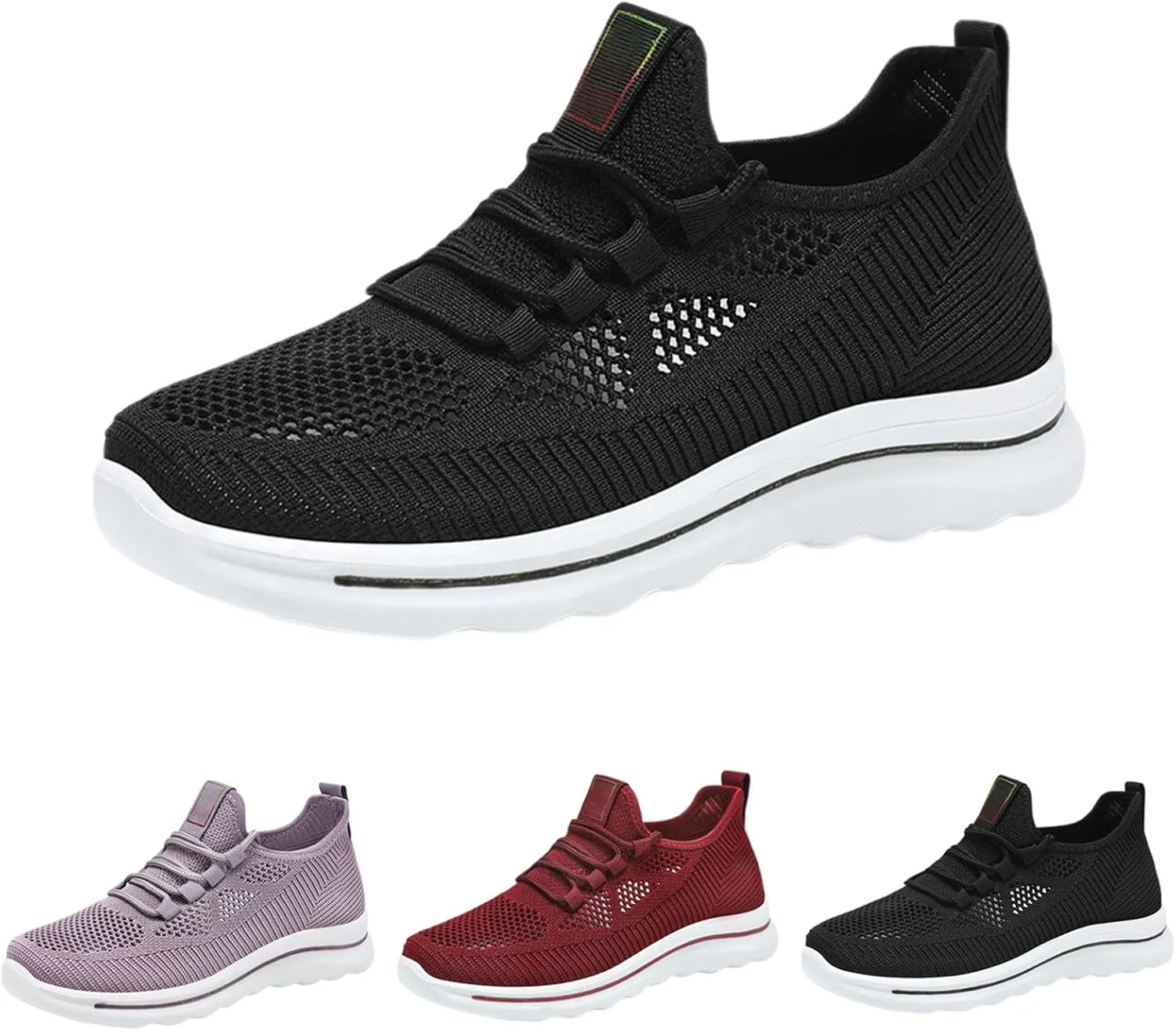Orthopedic Walking Shoes for Women Fashion Work Business Walking Sneakers Summer Lightweight Breathable Mesh Sneakers