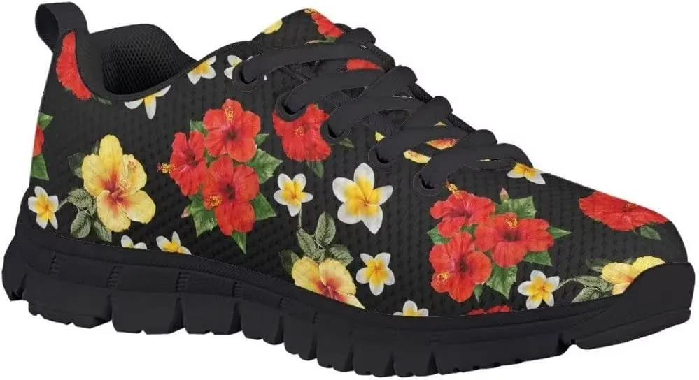 Pinupub 2023 Novelty Sports Shoes for Boys Girls Colorful Print Breathable Soft Lace-up Sneakers