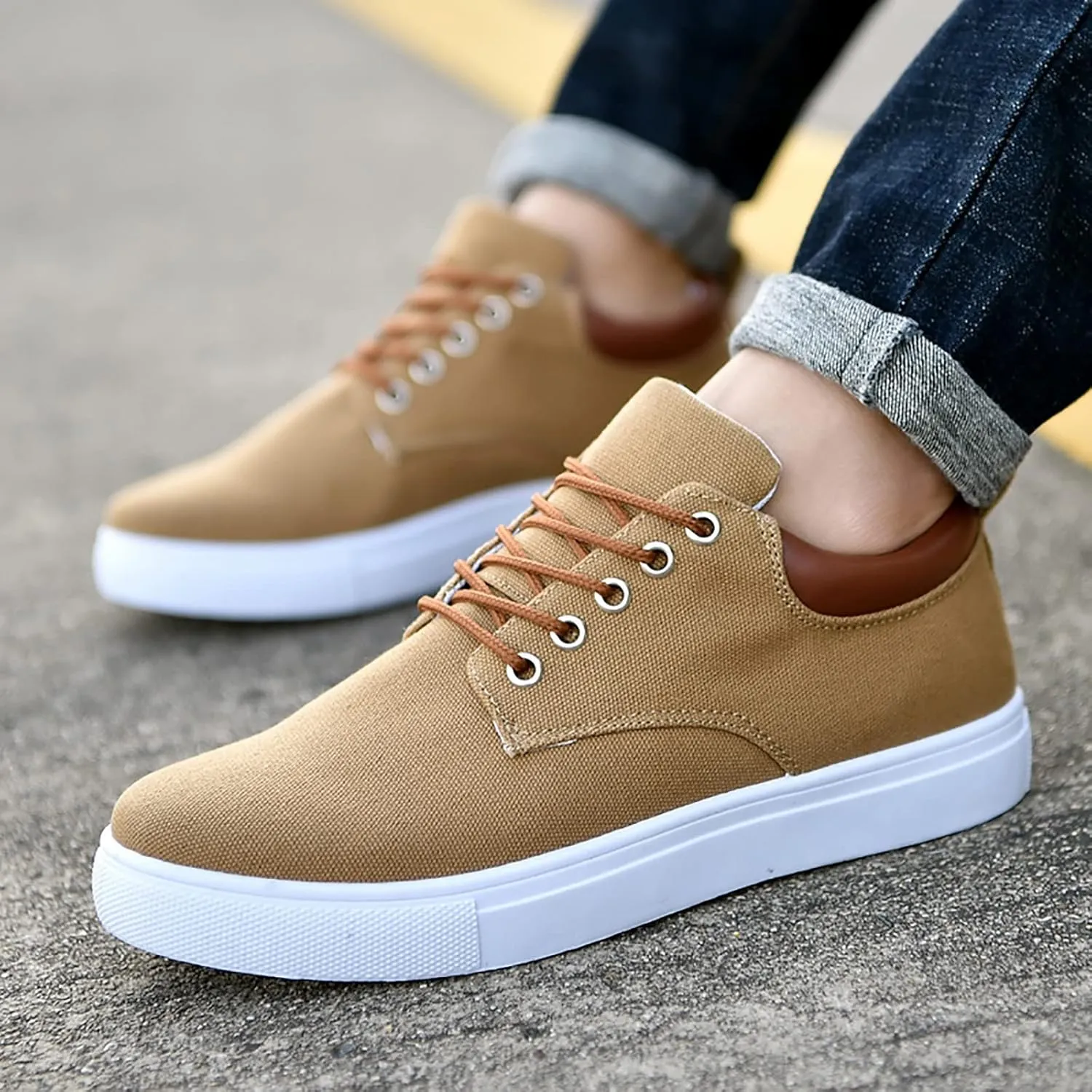Slip On Casual Shoes White Platform Sneakers Mens Running Shoes Comfortable & Lightweight Women Loafers Comfortable Womens White Sneakers Casual