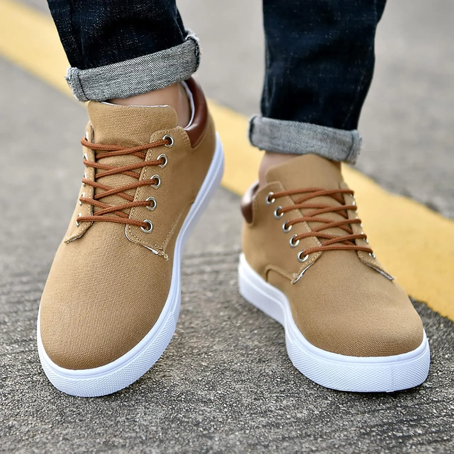 Slip On Casual Shoes White Platform Sneakers Mens Running Shoes Comfortable & Lightweight Women Loafers Comfortable Womens White Sneakers Casual