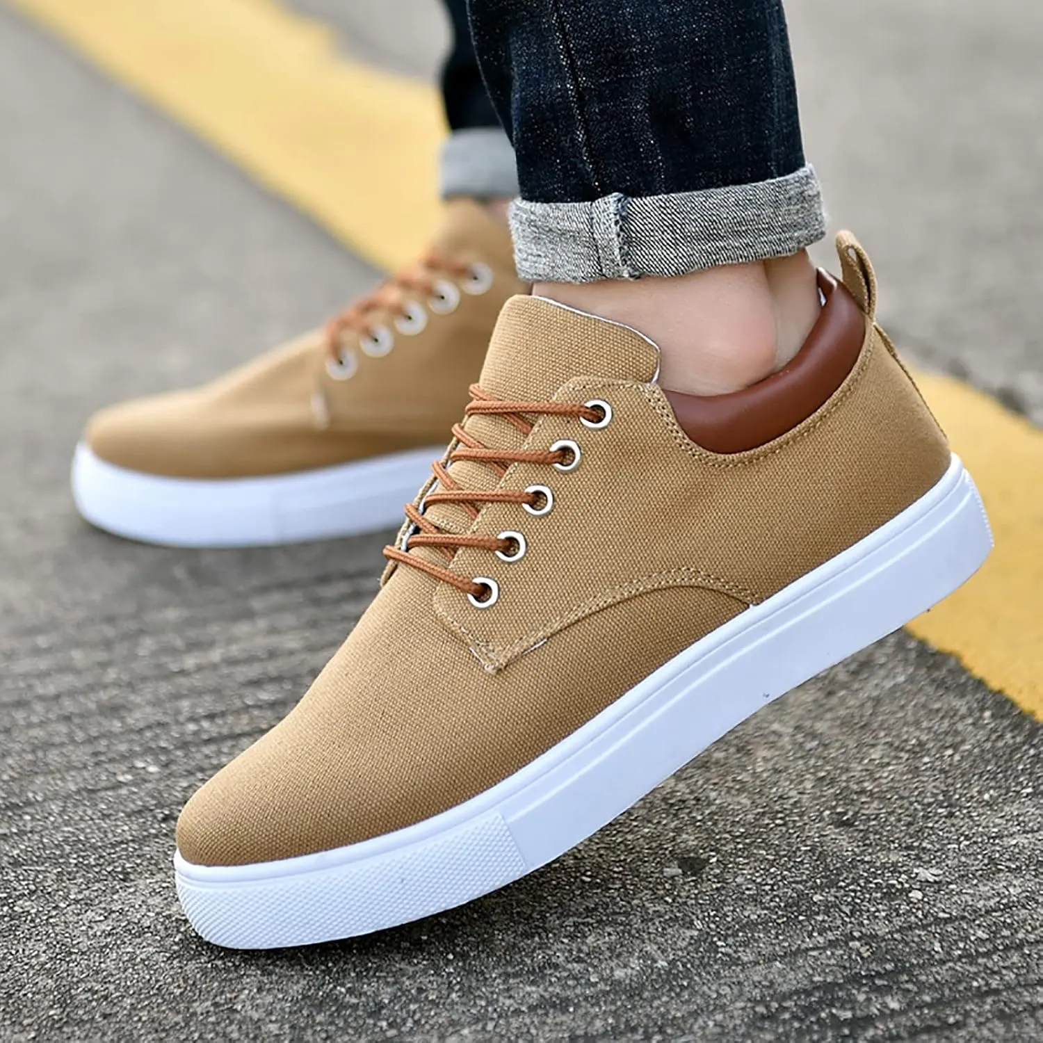 Slip On Casual Shoes White Platform Sneakers Mens Running Shoes Comfortable & Lightweight Women Loafers Comfortable Womens White Sneakers Casual