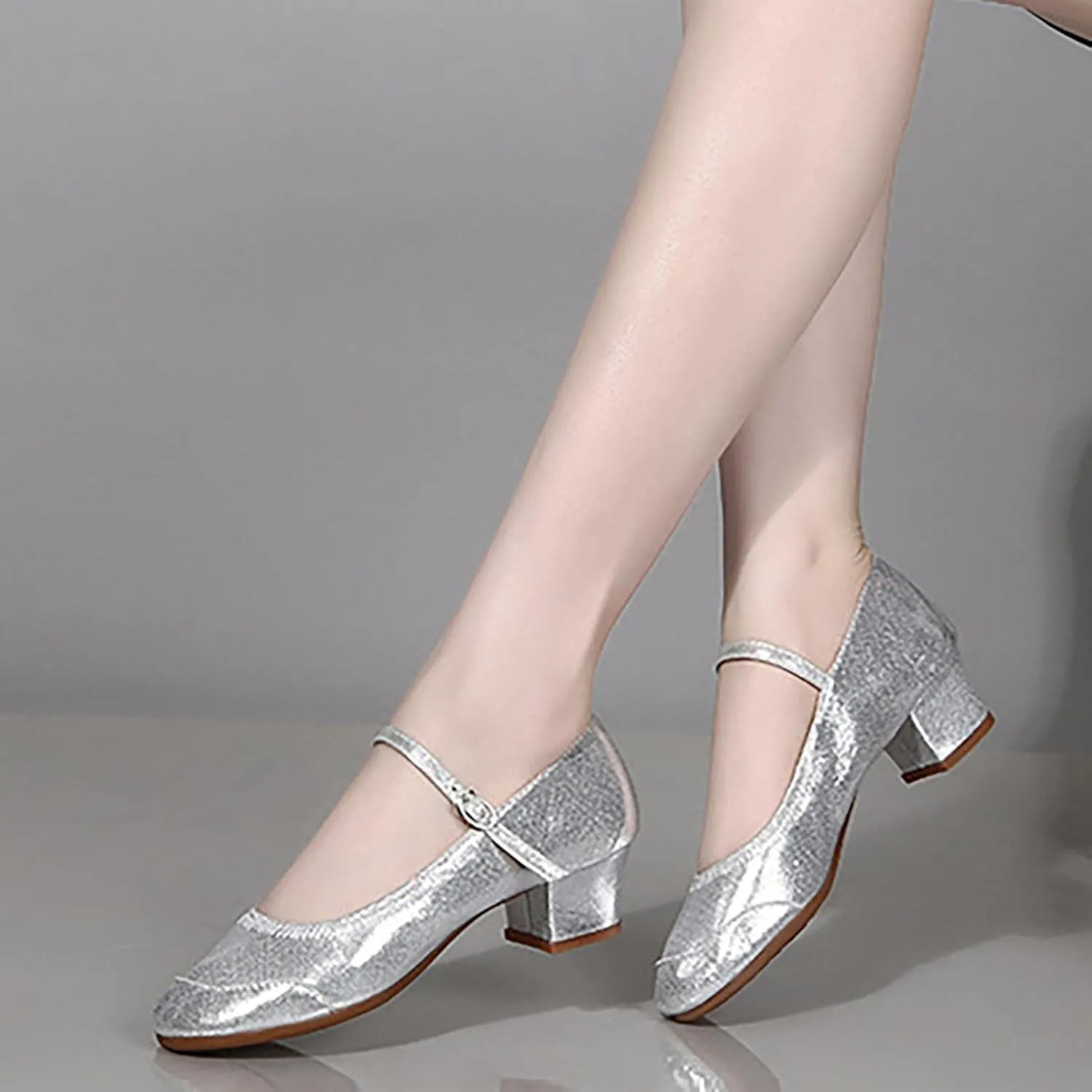 Women's Heel Sandals Dressy Casual Wedding Ankle Strappy Pointed Toe Stiletto Shoes Chunky Heels Classic High Heel Closed