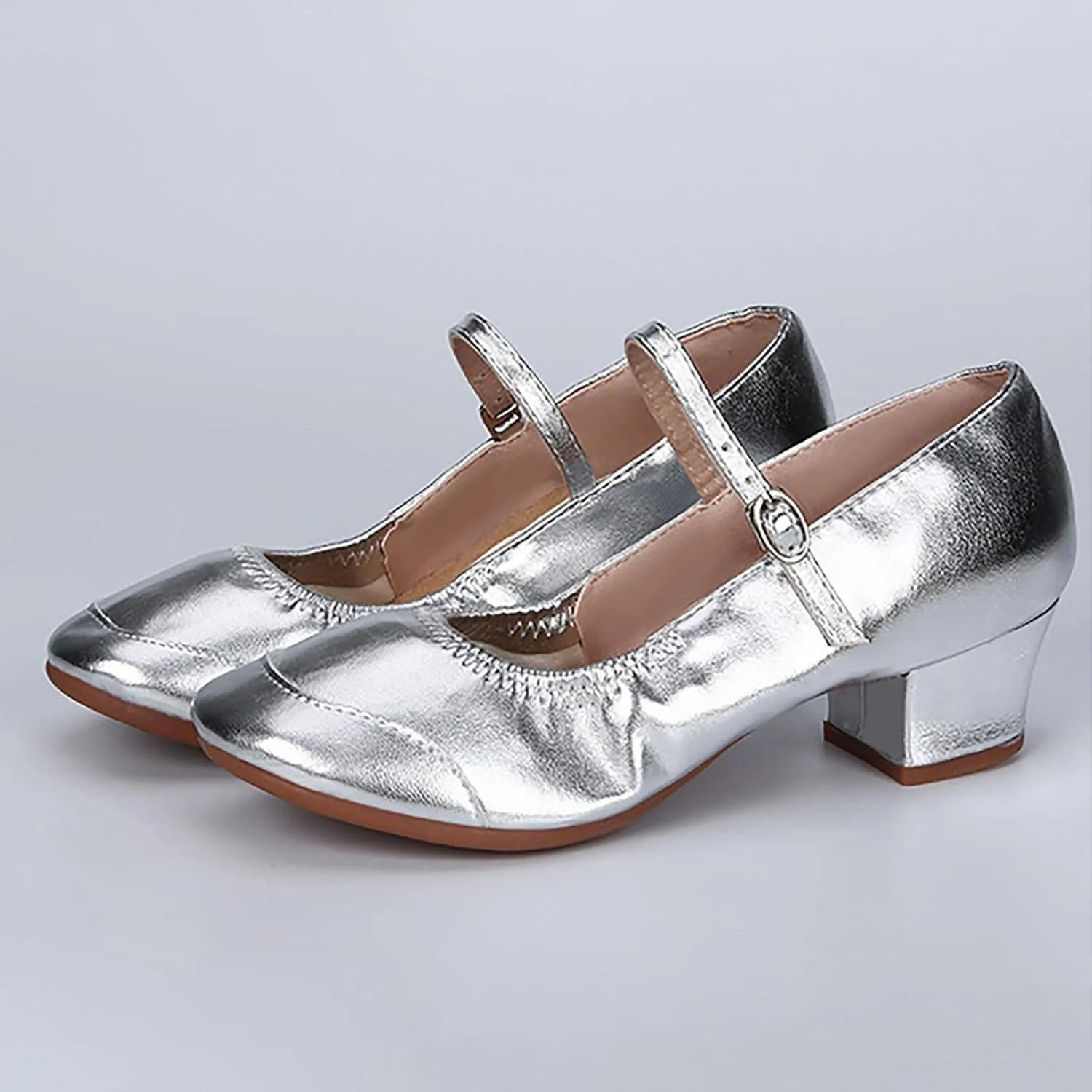 Women's Heel Sandals Dressy Casual Wedding Ankle Strappy Pointed Toe Stiletto Shoes Chunky Heels Classic High Heel Closed